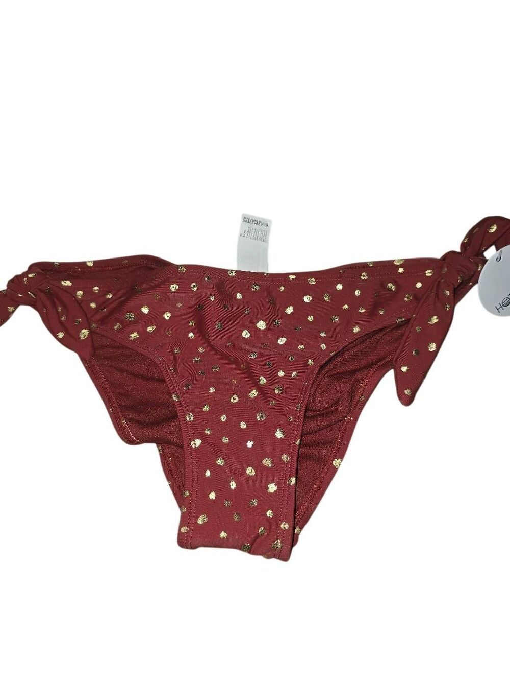 NWT Hot Water Cheeky Side Tie Bottoms